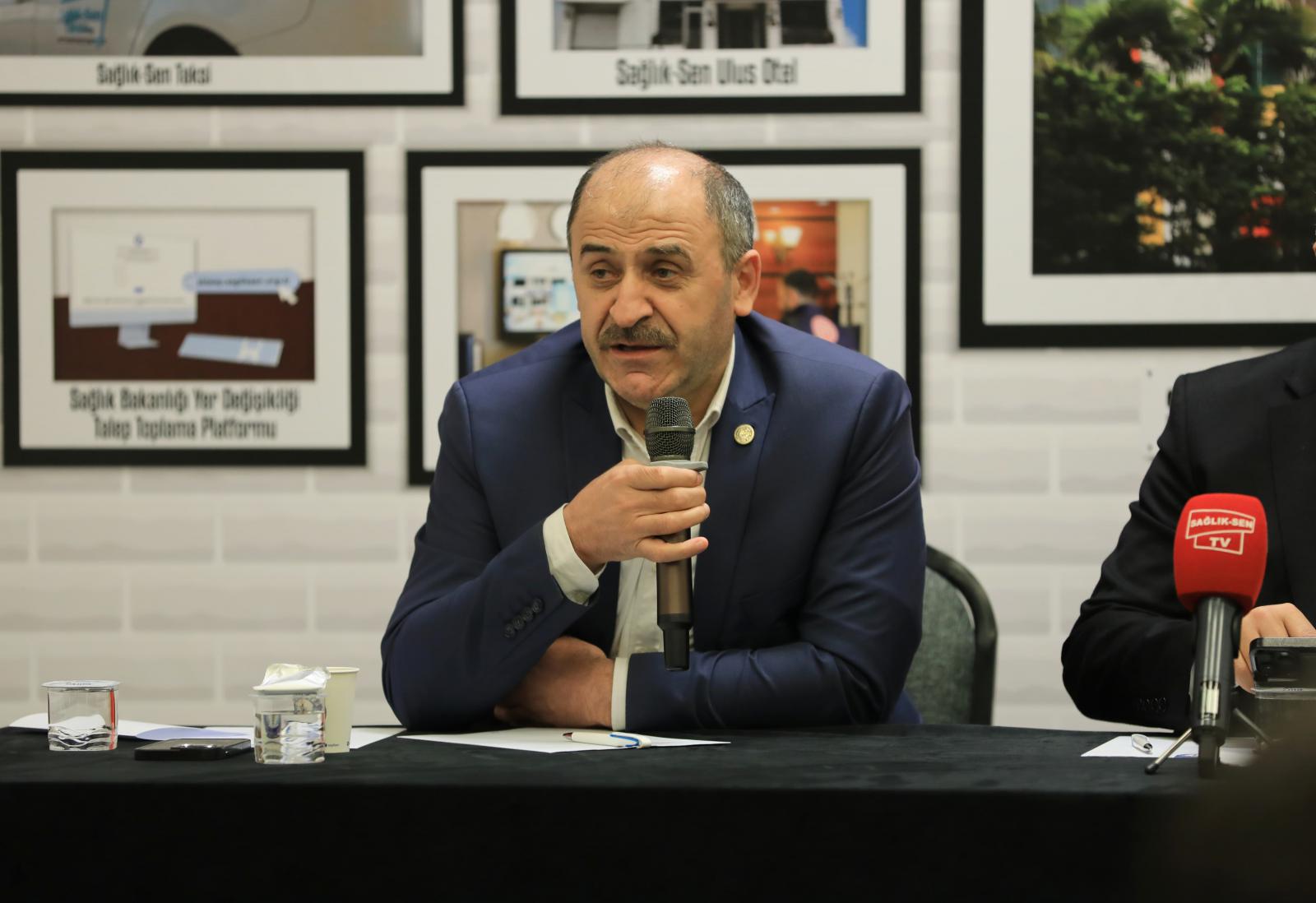 "En Yoğun Hastanede de En Ücra Köşedeki ASM’de de Sağlık-Sen Var"