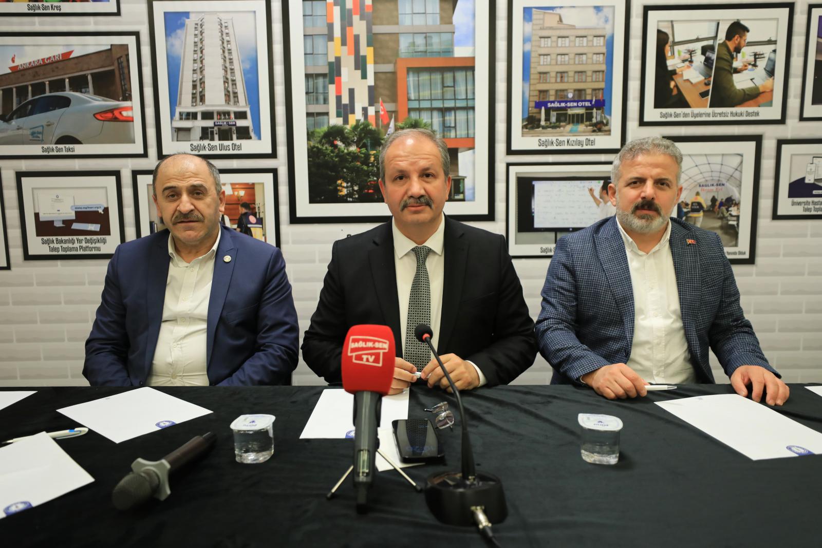 "En Yoğun Hastanede de En Ücra Köşedeki ASM’de de Sağlık-Sen Var"