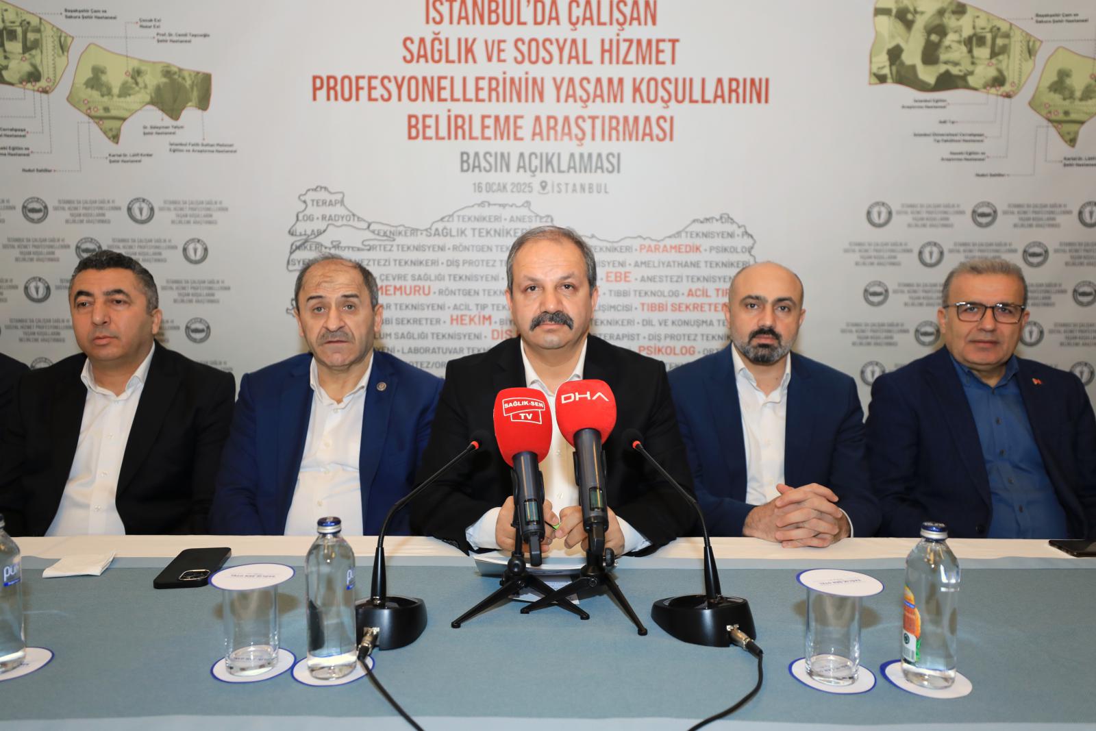 “Sağlık ve Sosyal Hizmet Profesyonellerimizin Yüzde 87’si İstanbul’da Çalışmak istemiyor”