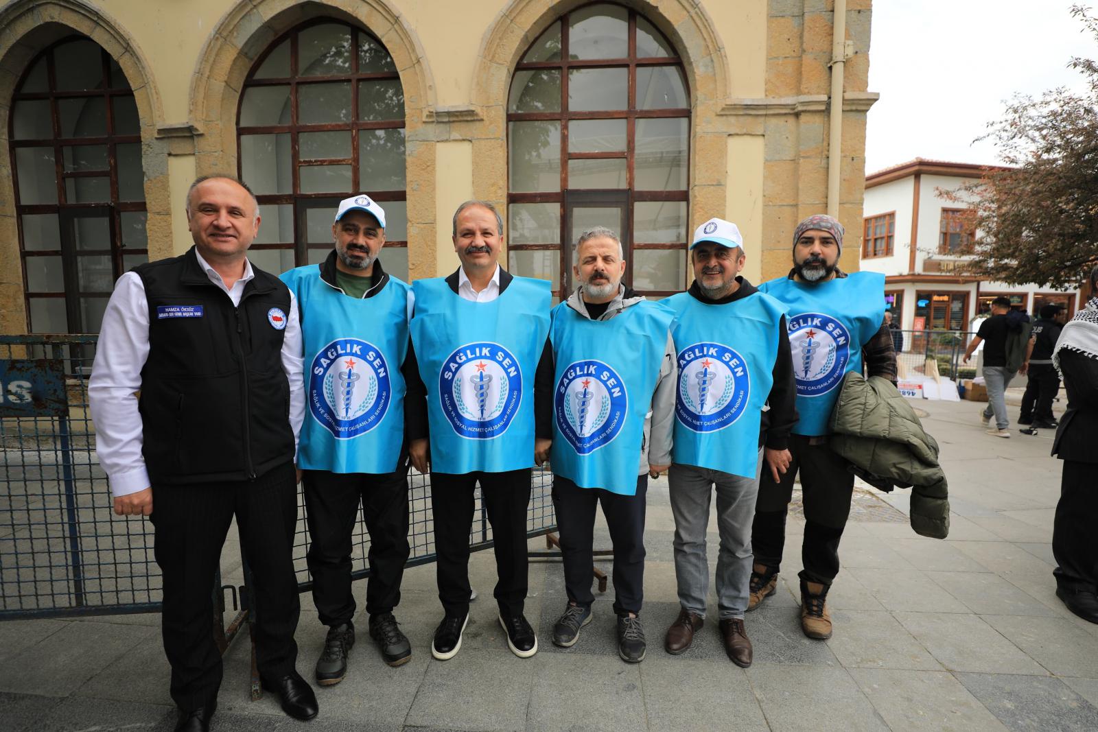 Sağlık-Sen Teşkilatı 1 Mayıs&rsquo;ta Tek Y&uuml;rek Oldu