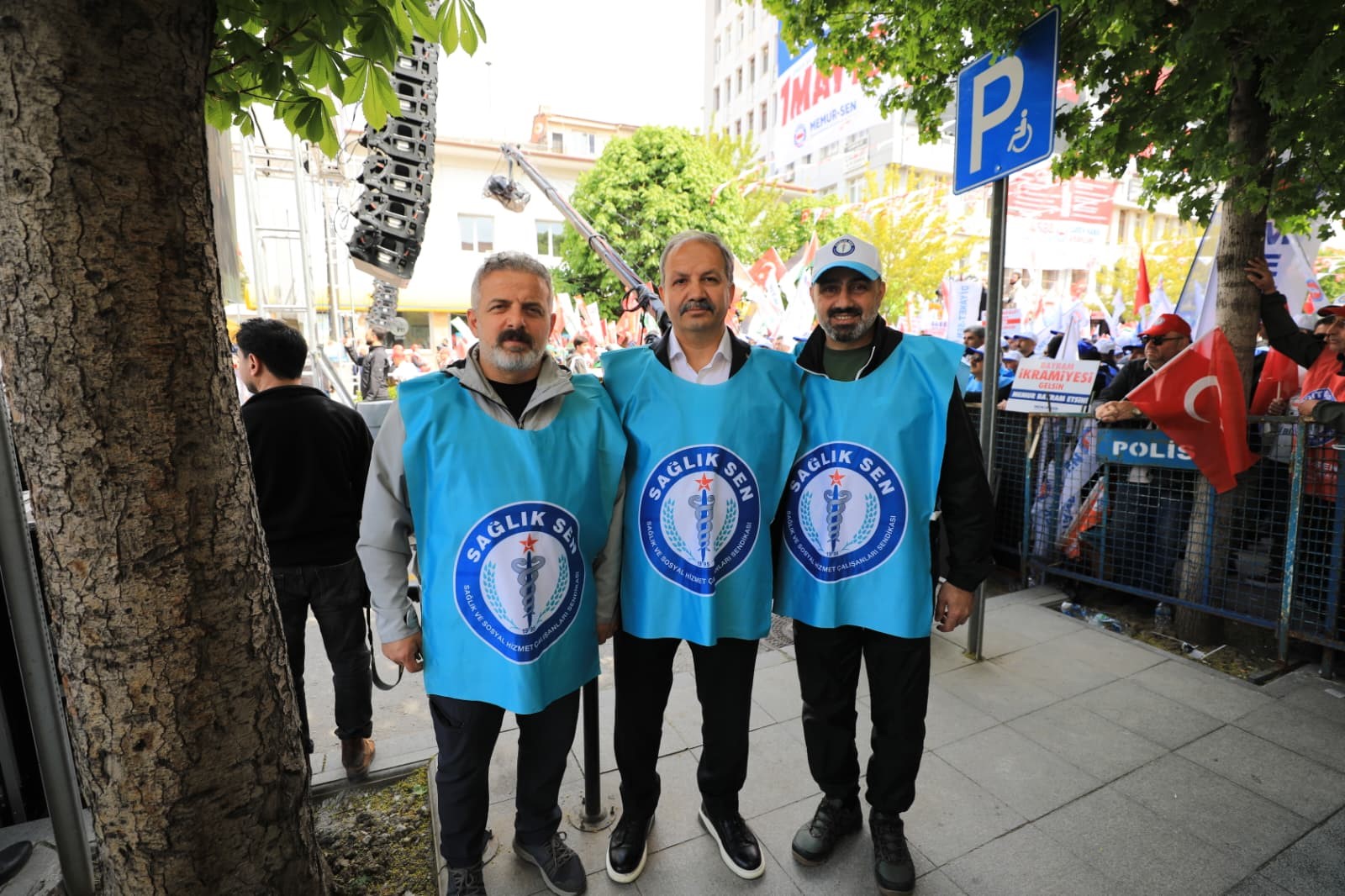 Sağlık-Sen Teşkilatı 1 Mayıs&rsquo;ta Tek Y&uuml;rek Oldu