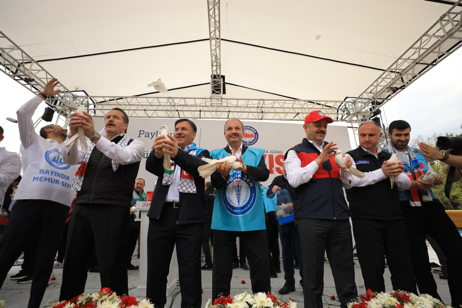 Sağlık-Sen Teşkilatı 1 Mayıs&rsquo;ta Tek Y&uuml;rek Oldu