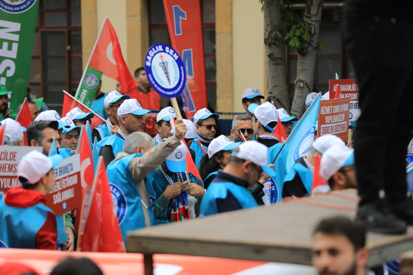 Sağlık-Sen Teşkilatı 1 Mayıs&rsquo;ta Tek Y&uuml;rek Oldu