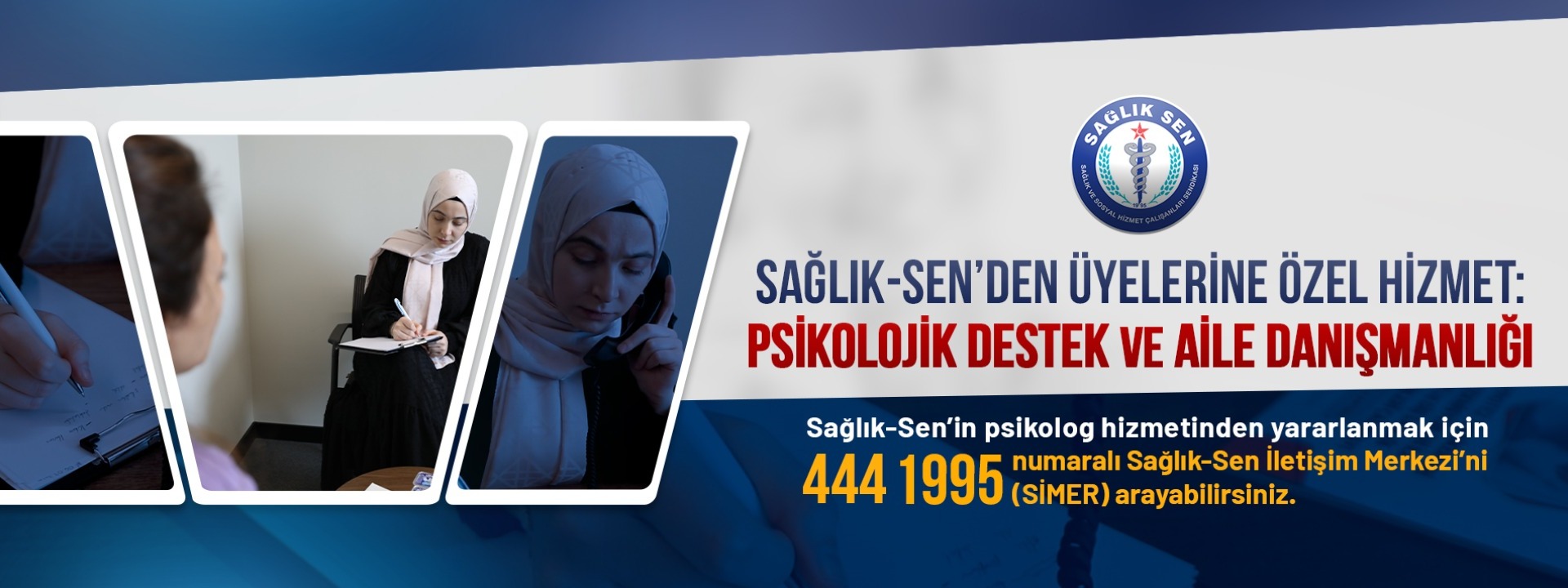 Sağlık-Sen’den Üyelerine Özel Hizmet: Psikolojik Destek ve Aile Danışmanlığı
