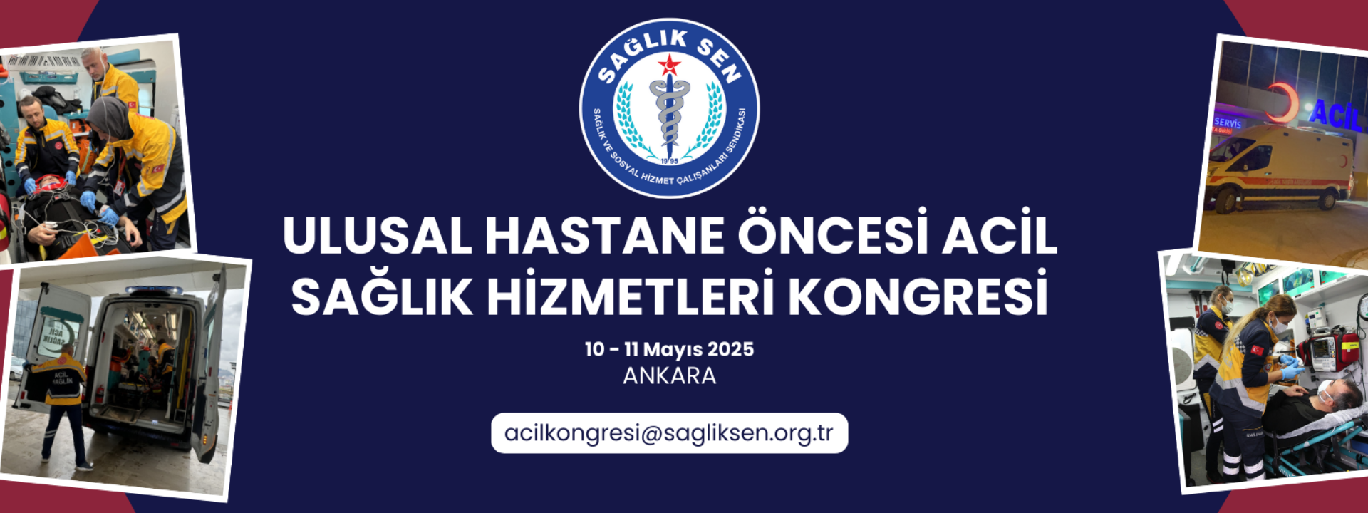 Sağlık-Sen Ulusal Hastane Öncesi Acil Sağlık Hizmetleri Kongresi Kayıtları Başladı