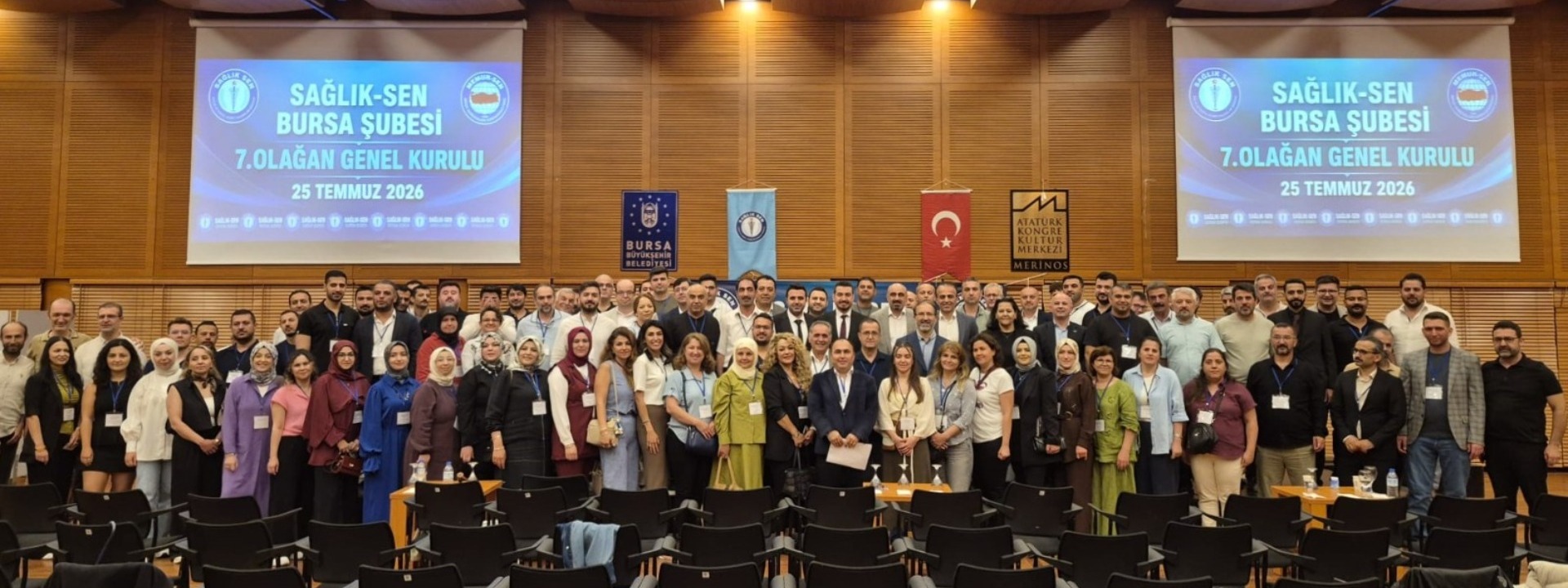 Sağlık-Sen Bursa Şubesi’nin 7. Olağan Genel Kurulu Yapıldı